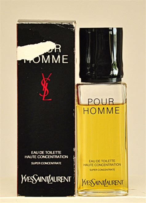 profumo yves saint laurent uomo anni 70|ysl pour homme.